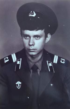 Жиляев Александр Михайлович (дедушка Жиляевой Насти), годы службы 1981-1983, войска ПВО, Белоруссия – Латвия, рядовой