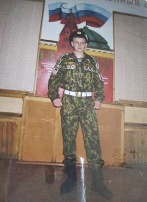 Грудев Юрий Николаевич (папа Грудева Никиты), годы службы 1998-2000, Владимирская обл., г. Ковров, старшина